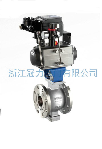 V型球閥是怎樣使活塞式執(zhí)行機(jī)構(gòu)為雙作用？